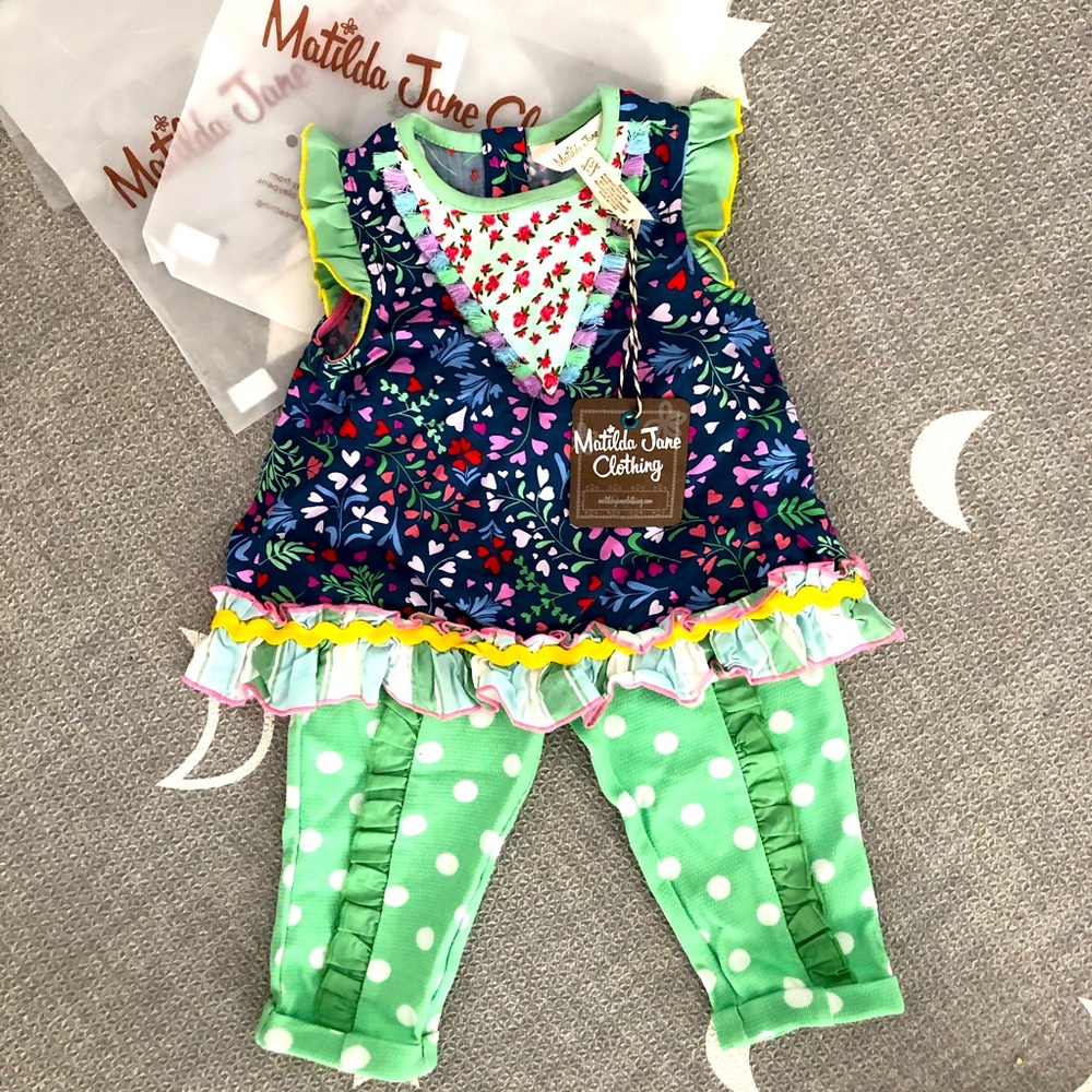 Brand New Matilda Jane Pant Set Size 3-6 months